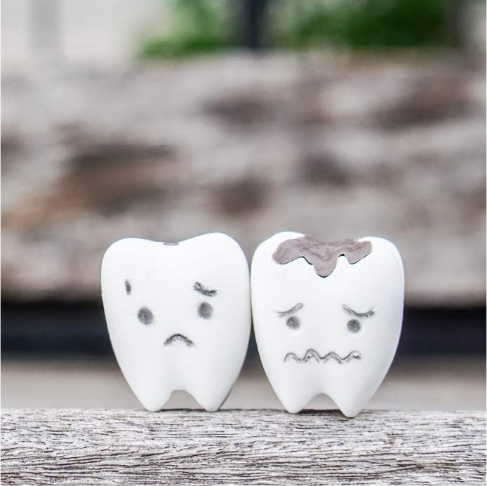 How to deal with darkened teeth