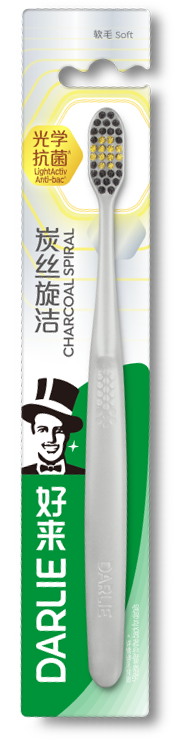 Berus Gigi Darlie Charcoal Spiral Graphene