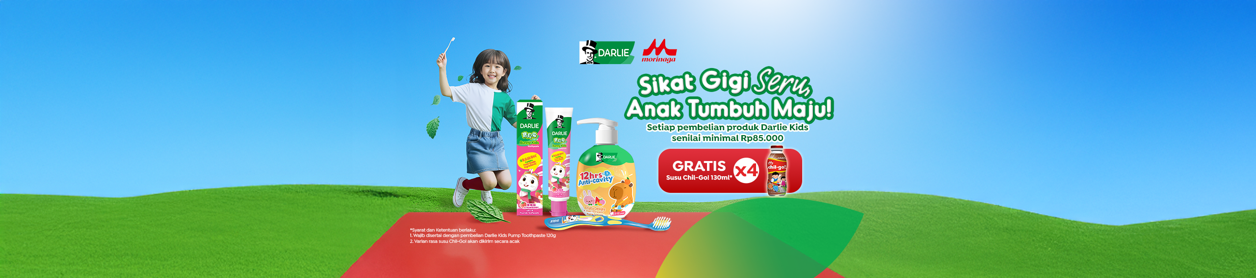 pasta gigi anak Darlie