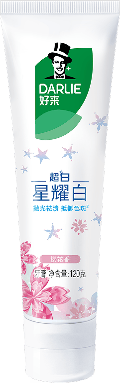Darlie All Shiny White Starshine Toothpaste - Sakura