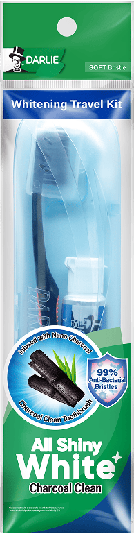 Darlie All Shiny White Charcoal Travel Kit