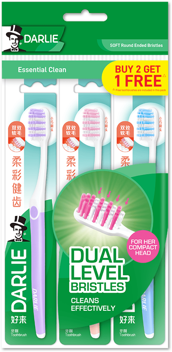 Darlie For Her Toothbrush