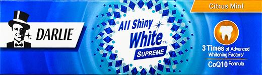 Darlie All Shiny White Supreme Citrus Mint Toothpaste