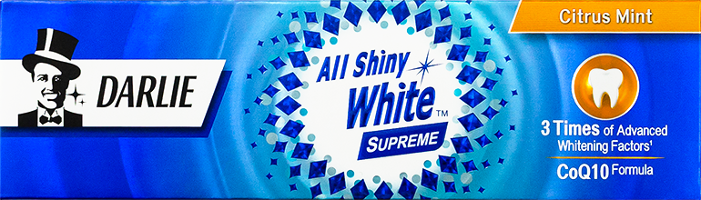 Darlie All Shiny White Supreme Citrus Mint Toothpaste
