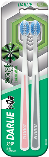 好来宽倍爽牙刷（原黑人牙膏）