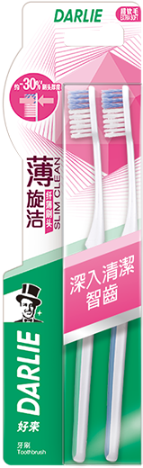 好来薄旋洁牙刷(原黑人牙膏)