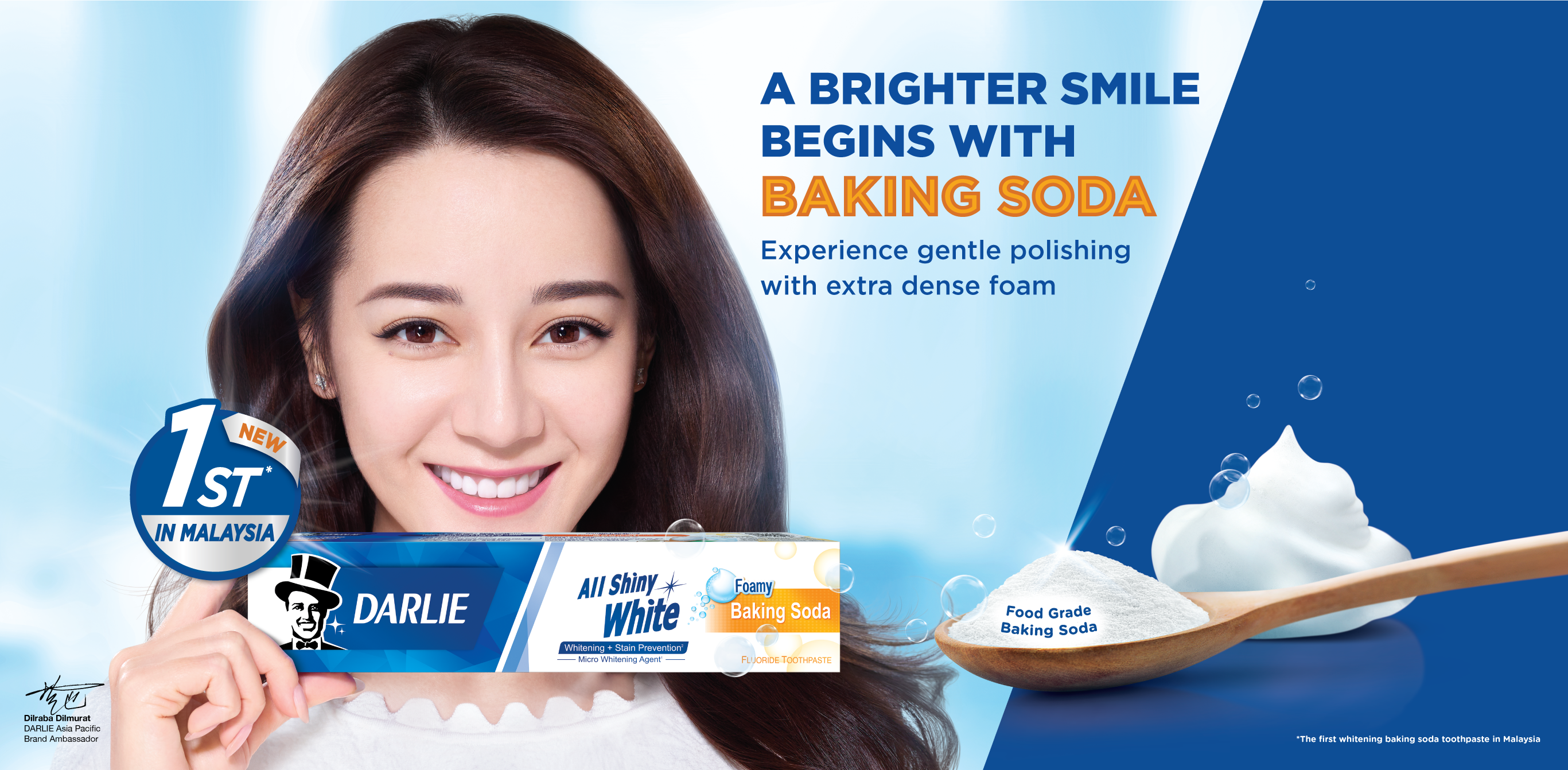 Darlie All Shiny White Baking Soda Brighter Smile