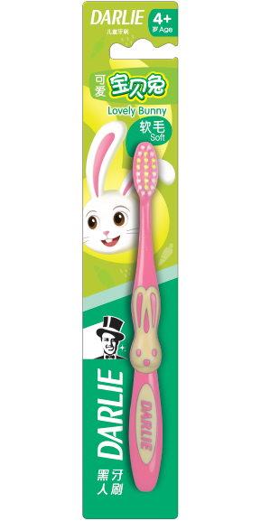 Darlie Lovely Bunny Toothbrush (Age 4+)